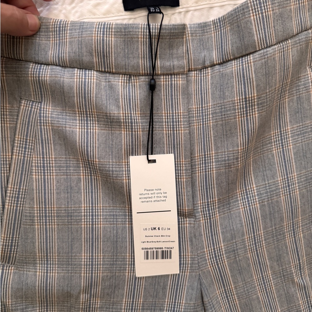 ME+EM Elegant Gray Trousers